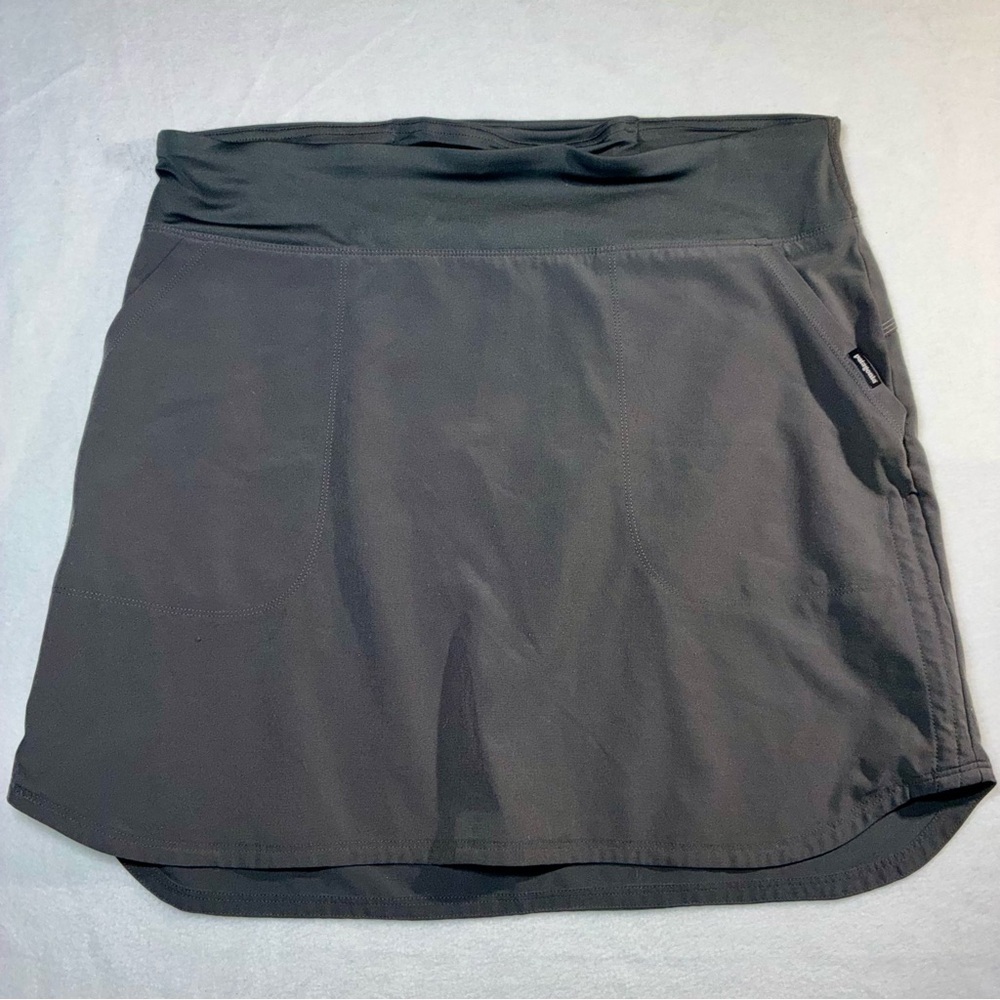 Patagonia Women’s Tech Skirt  Outdoor Hiking Fishing Gray Large *Read Descrip